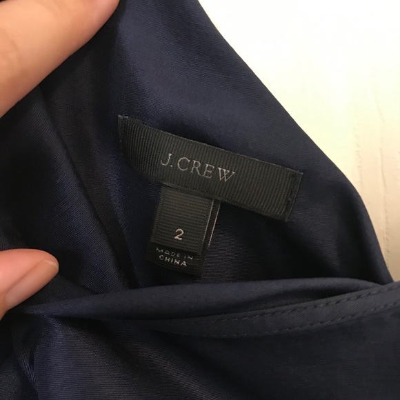 J Crew One Shoulder Top Size 2 - Picture 4 of 5